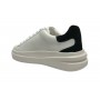 Scarpe  Guess sneaker Elbina in pelle white/ black DS24GU36 FLPVIBSUE12