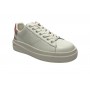 Scarpe  Guess sneaker Elbina in pelle white/ pink DS24GU35 FLPVIBSUE12