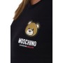T-shirt donna Moschino nero con stampa bear ES24MO13 V6A0788 4410 0555
