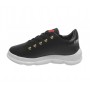 Scarpe donna Love Moschino sneaker pelle nero DS21MO18 JA15374