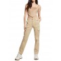 Pantalone donna Guess pantalone cheri cargo straight beige ES24GU70 W4RB59W93CL