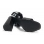 Scarpe donna Love Moschino sandalo TC 85 pelle nero DS23MO17 JA16358
