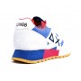 Sneaker running Sun68 Jaki Bicolor suede/ nylon Bianco/Avio US24SU02 Z34112