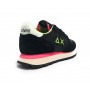 Sneaker running Sun68 Ally Solid Nylon in suede/ tessuto nero/ giallo donna DS24SU06 Z34201
