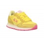 Sneaker running Sun68 Ally Solid Nylon in suede/ tessuto giallo donna DS24SU09 Z34201