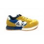 Scarpe Sun68 sneaker Boy's Jaki bicolor teen suede/ nylon giallo/royal ZS24SU03 Z34312T