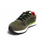 Scarpe Sun68 sneaker Boy's Tom fluo teen suede/ nylon verde militare ZS24SU05 Z34302T