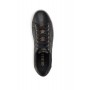 Scarpe donna sneaker Guess Rosenna 4g logo peony in ecopelle black/ brown DS24GU42 FLJROSELE12