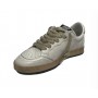 Scarpe donna 4B12 sneaker in pelle bianco/ platino DS24QB06 PLAY NEW-D143