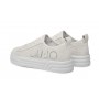 Scarpe donna Liu-Jo sneaker Cleo 26 in pelle traforata white DS24LJ07 BA4065 PX373