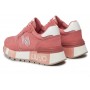 Scarpe donna Liu-Jo Amazing 25 sneaker pelle/ ecopelle/ tessuto strawberry DS24LJ04 BA4005 PX303