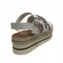 Scarpa donna Gold&gold sandalo con zeppa bianco DS22GG27 GJ625