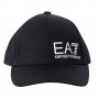 Cappello unisex Emporio Armani EA7 woven baseball hat black/ white CS24EA04 247088 CC010