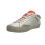 Sneaker Crime London Distressed in pelle orange flame/ white US24CR05 16007PP5.10