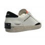 Sneaker Crime London Distressed in pelle orange flame/ white US24CR05 16007PP5.10