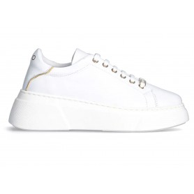 Scarpe donna Liu-Jo sneaker Andie 718 in pelle white DS24LJ23 4A4717 P0062