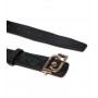 Cintura donna Liu-Jo Belt Manhattan reversibile hips belt nero/ viva magenta CS24LJ01 AA4227 E0003