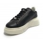 Scarpe donna Liu-Jo sneaker Andie 718 in pelle black DS24LJ26 4A4717 P0062