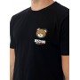 T-shirt intima Moschino logo Underbear colore nero uomo ES24MO20 V1A0788 4410