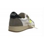 Scarpe 2B12 sneaker Junior Play-83 pelle bianco/ grigio/ fluo ZS24QB08