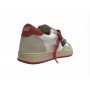 Scarpe 2B12 sneaker Junior Play-87 pelle bianco/ off ZS24QB07