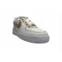 Scarpe donna Nike AirForce1 in pelle ed ecopelle customizzato white DS24NK01