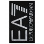 Telo mare Emporio Armani EA7 con logo nero cotone CS24EA13 904007