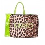 Borsa donna Liu-jo Shopping tote with pouch animalier BS24LJ119 VA4200 T0300