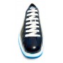 Scarpe uomo Harris sneakers pelle yes blue & green bubble rubber U17HA143