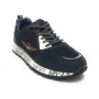 Sneaker Aeronautica Militare ecosuede/ nylon blu navy US24AR07 241SC276CT3332