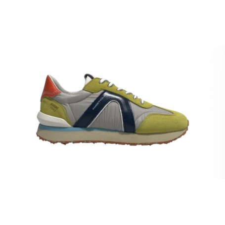 Scarpa uomo Ambitious 11538 sneaker running lime/ navy US24AM13