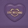 Borsa donna Love Moschino tracolla ecopelle saffiano viola BS24MO124 JC4268