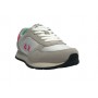 Scarpe Sun68 sneaker Girls's Ally solid teen suede/ nylon bianco ZS24SU15 Z34401T