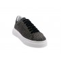 Scarpe donna Borbonese sneaker in pelle/ tessuto OP natural/ black DS24BO02 6DZ940AD8
