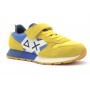 Scarpe Sun68 sneaker Boy's Jaki bicolor kid suede/ nylon giallo/royal ZS24SU19 Z34312K