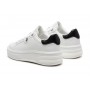 Scarpe US Polo sneaker Asuka 001W in ecopelle white/ black DS24UP03