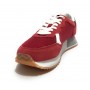 Scarpe U.S. Polo sneaker running Cleef 006M in pelle scamosciata/ tessuto red US24UP07