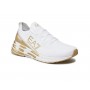 Sneaker running EA7 Emporio Armani training white/ gold unisex US24EA19 X8X095 XK240 R579