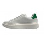 Scarpa uomo Liu-Jo sneakers Big 01 in pelle white/ green US24LJ04 7B4027PX474S1056