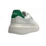 Scarpa uomo Liu-Jo sneakers Big 01 in pelle white/ green US24LJ04 7B4027PX474S1056