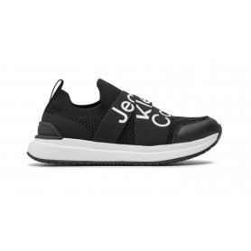Sneaker running Calvin Klein  in ecopelle/ mesh black  DS24CK02 V3X9-80894-0702 M