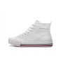 Scarpe Tommy Hilfiger sneaker High Top Lace-Up white DS24TH02 T3A9-33188-1687100