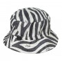 Cappello donna Liu Jo cloche stampata animalier zebra CS24LJ13 2XX011T0300
