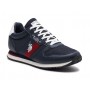 Scarpe U.S. Polo sneaker Xirio007 in ecopelle scamosciata/ tessuto dark blue uomo US24UP10