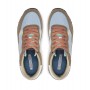 Scarpe US Polo Donna sneaker Sacha002 in suede/ textile light blu/ beige DS24UP09