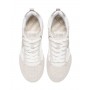 Scarpe donna Colmar sneaker Travis prime wrinkle high outsole 110 suede/ textile white/ gray DS24CO05