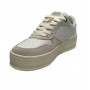 Scarpe donna Colmar sneaker pelle Tokyo Moon 075 white/ off white / silver DS24CO06