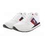 Scarpe U.S. Polo sneaker Xirio007 in ecopelle/ tessuto white uomo US24UP22