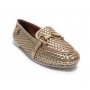 Scarpe US Polo mocassino Chery001 in pelle gold donna DS24UP11