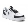 Scarpe US Polo sneaker Nole001 in ecopelle/ tessuto white/ black DS24UP12